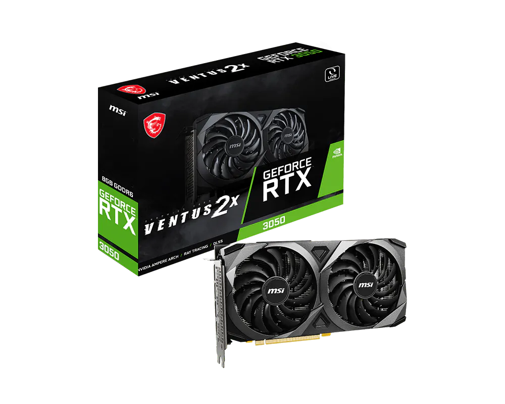 MSI GeForce RTX 3050 VENTUS 2X 8G